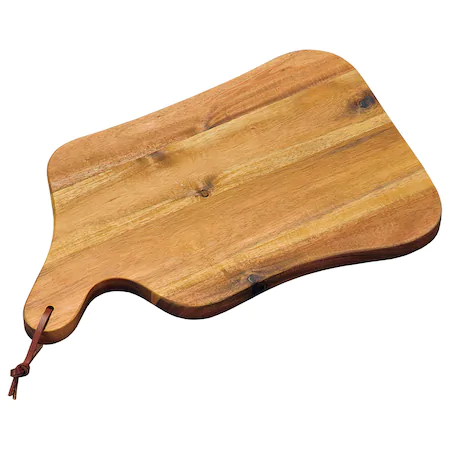 deska drewniana akacjowa z uchwytem