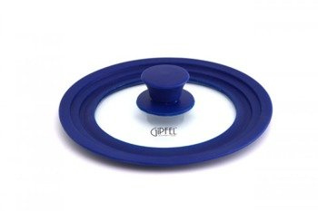 Gipfel pokrywka uniwersalna 28-30-32 cm silikon niebieski