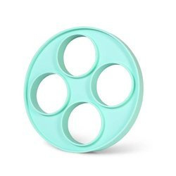 Forma silikonowa do jajek placków naleśników Fissman 4 oczka 22cm