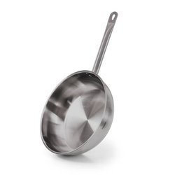 Patelnia głęboka 28cm x 8cm Fissman ze stali nierdzewnej