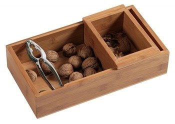 OUTLET (-36%) Zestaw do orzechów KESPER dziadek i pojemnik na łupiny