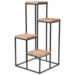 Outlet Nowoczesny kwietnik stojak na kwiaty 4 półki EH