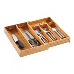 Wkład do szuflady na sztućce rozsuwany Kesper 26-49cm