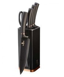 Zestaw noży Berlinger Haus w stojaku Black Rose 7 części