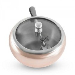 Cukiernica miedziana Gipfel Fantasy z pokrywką i łyżeczką 460ml