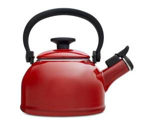 Czajnik emaliowany Forchetto Retro Rosso 1,6l czerwony