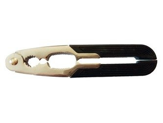 Dziadek do orzechów ze stali nierdzewnej z czarną rączką