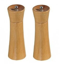 Zestaw młynków Kesper do pieprzu i soli kauczuk 18cm
