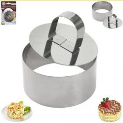 Forma Orion pierścień + dociskacz KOŁO 8cm stal nierdzewna