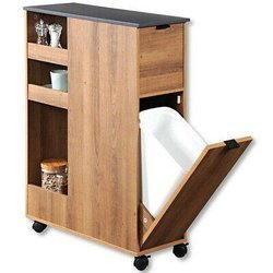 Szafka łazienkowa / regał kuchenny na kółkach Kesper 60x25x86cm brąz