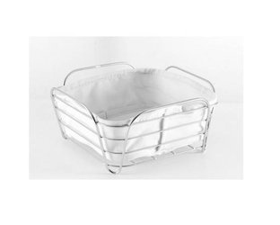 Koszyk na pieczywo biały GIPFEL 20x20x10cm