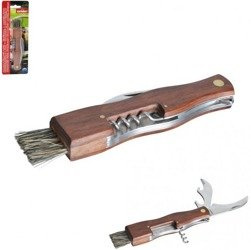 Nożyk do grzybów + pędzelek