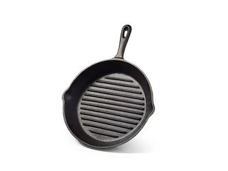 Patelnia żeliwna grillowa 18cm Fissman