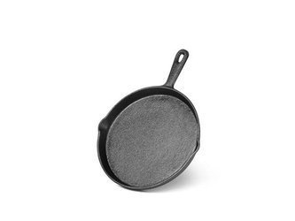 Patelnia żeliwna naleśnikowa wysoka 20x2,8cm Fissman