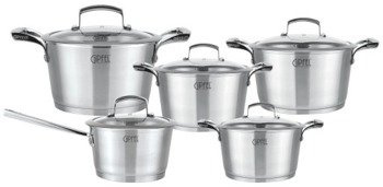 Gipfel zestaw garnków Genesis 10cz 1537