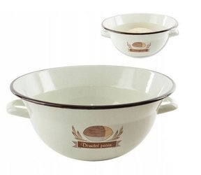 Miska emaliowana do wyrabiania ciasta 30cm