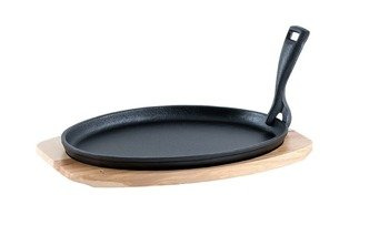 Patelnia do serwowania potraw z deską Diletto Gipfel 24x14cm