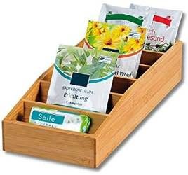 Drewniany organizer na przyprawy Kesper 15x35x7cm