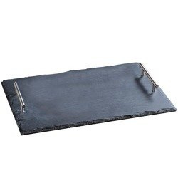 Deska kamienna gastronomiczna Kesper 45x30 z uchwytami