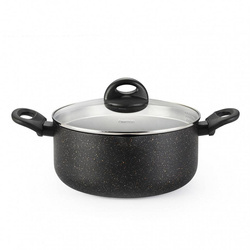 Garnek z pokrywką do odcedzania Fissman Promo 24cm 4,6l