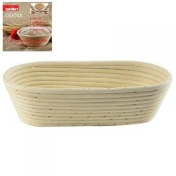 Koszyk Orion do wyrastania chleba owalny rattan 32x15x9cm