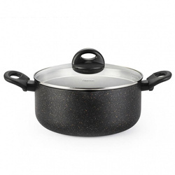 Garnek z pokrywką do odcedzania Fissman Promo 28x12cm 6,9l