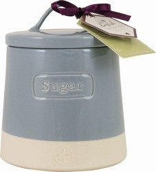 Pojemnik ceramiczny do cukru Artisan Niebieski