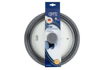 Gipfel pokrywka uniwersalna Gium 22-24-26 cm silikon efekt marmuru