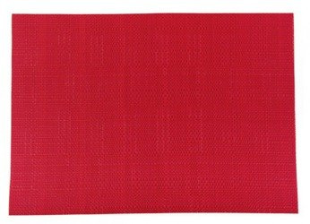 Duża mata kuchenna Granchio 36 x 48 cm malinowa / czerwona
