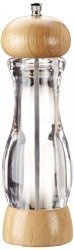 Młynek do pieprzu i soli akryl / kauczuk 22cm Kesper