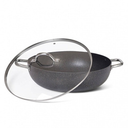 Wok z pokrywką 8,5L Fissman Promo 36cm