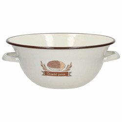 Miska emaliowana do wyrabiania ciasta 30cm